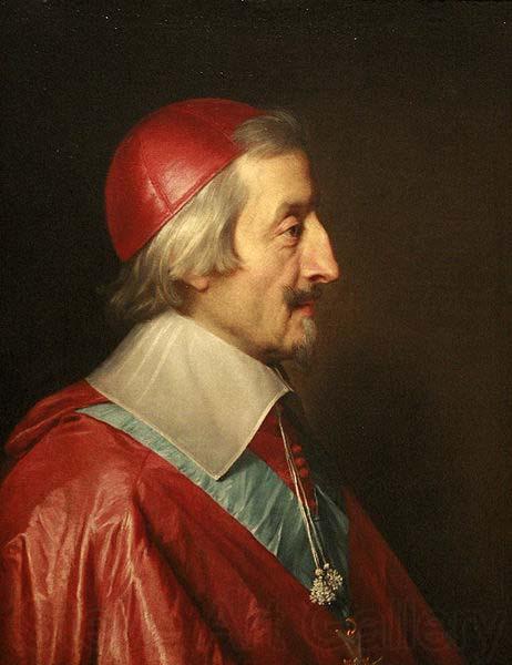 Philippe de Champaigne Cardinal de Richelieu Germany oil painting art